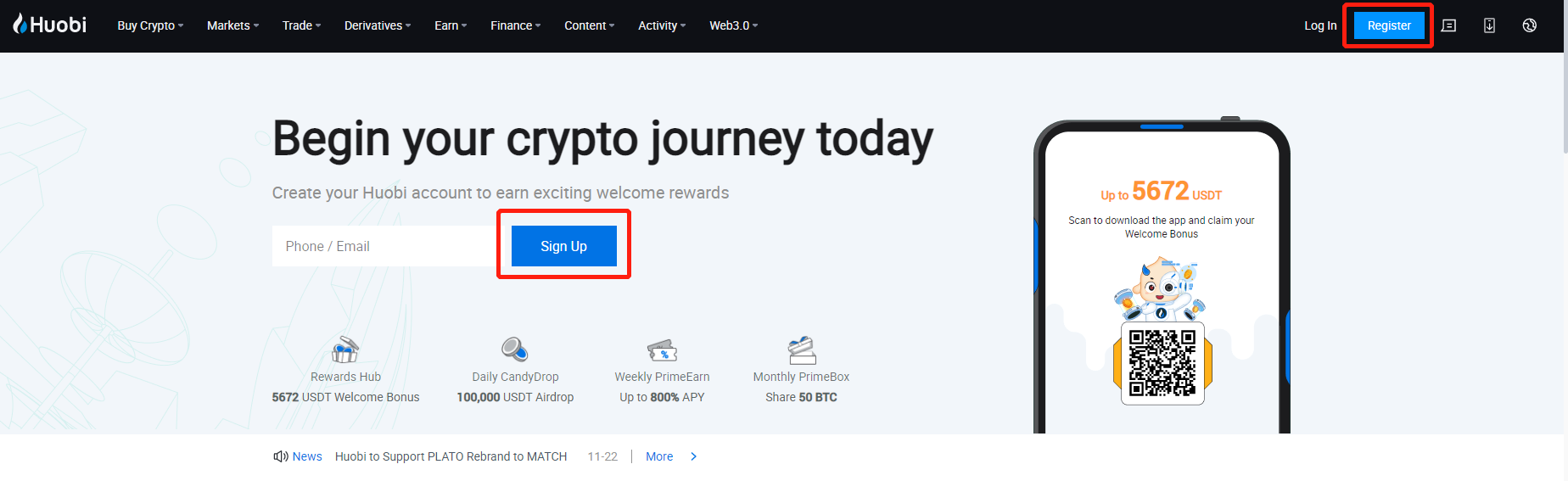 Como criar uma Conta HTX